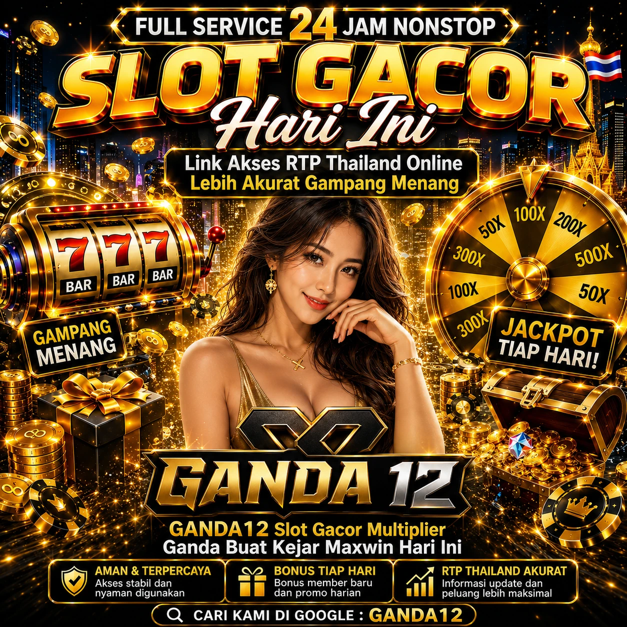 GANDA12 slot gacor multiplier ganda buat kejar maxwin